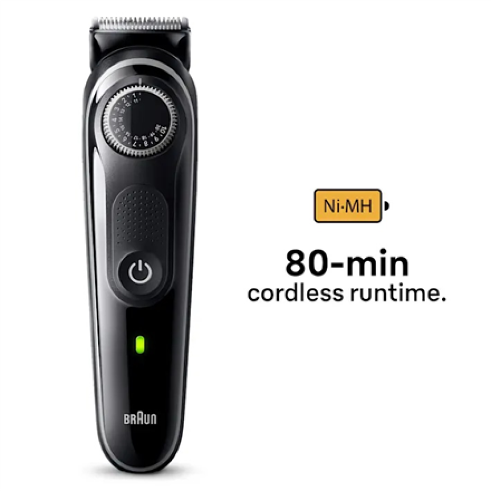 Braun Beard Trimmer , BT3440 Series 3 , Operating time (max) 80 min , NiMH