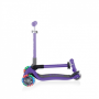 Globber , Junior Scooter , Purple , Scooter Junior Foldable Fantasy Lights , 437-103