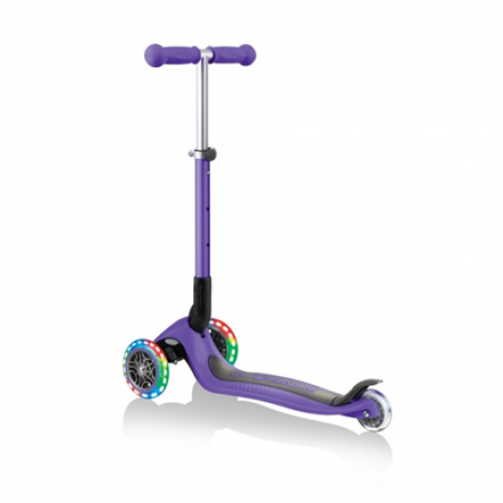 Globber , Junior Scooter , Purple , Scooter Junior Foldable Fantasy Lights , 437-103