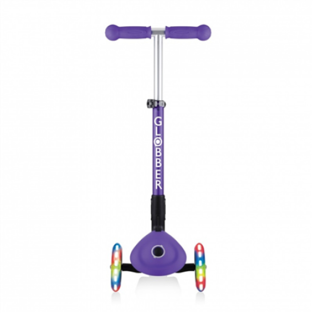 Globber , Junior Scooter , Purple , Scooter Junior Foldable Fantasy Lights , 437-103