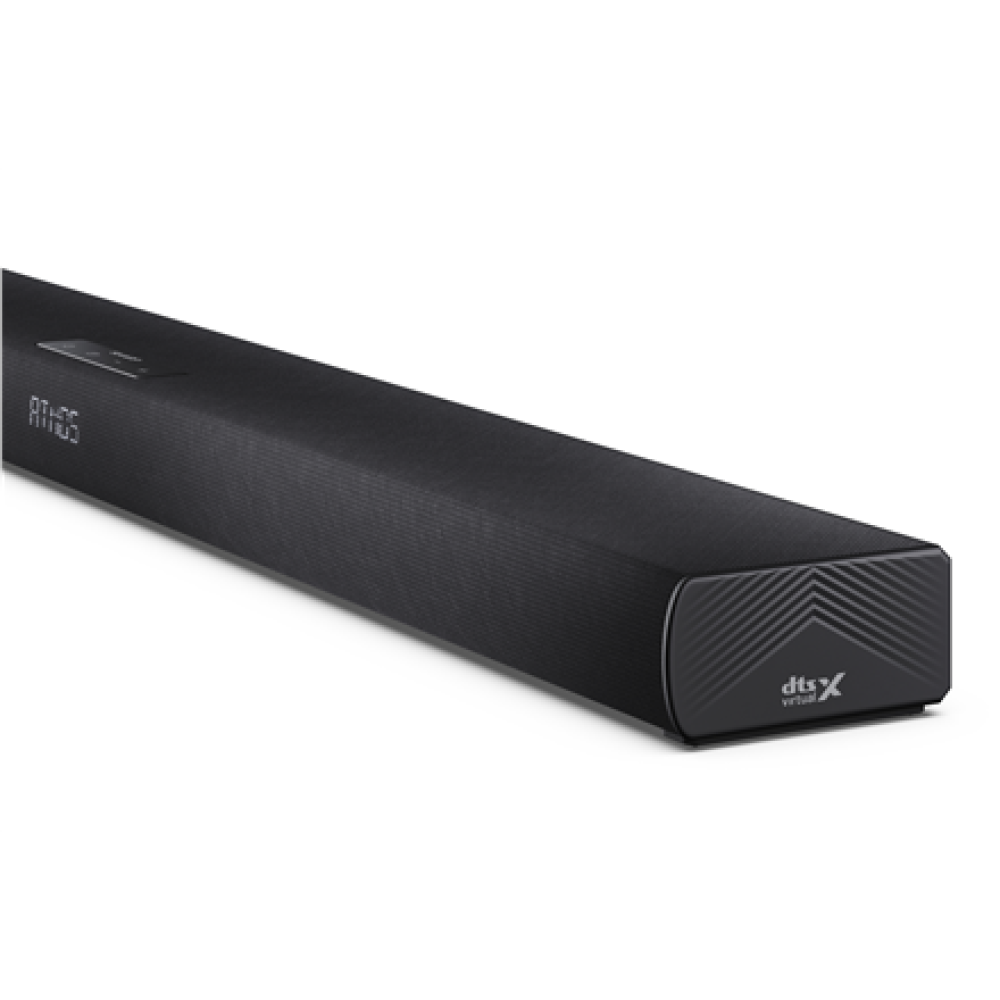 Sharp 2.1ch Ultra-slim Dolby Atmos/DTS Virtual: X Soundbar with Wireless Subwoofer , HT-SBW320 , 360 W , Bluetooth , Black , Wireless connection