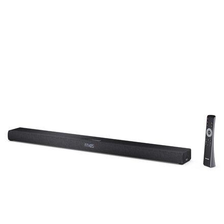 Sharp 2.1ch Ultra-slim Dolby Atmos/DTS Virtual: X Soundbar with Wireless Subwoofer , HT-SBW320 , 360 W , Bluetooth , Wireless connection , Black