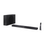 Sharp 2.1ch Ultra-slim Dolby Atmos/DTS Virtual: X Soundbar with Wireless Subwoofer , HT-SBW320 , 360 W , Bluetooth , Wireless connection , Black