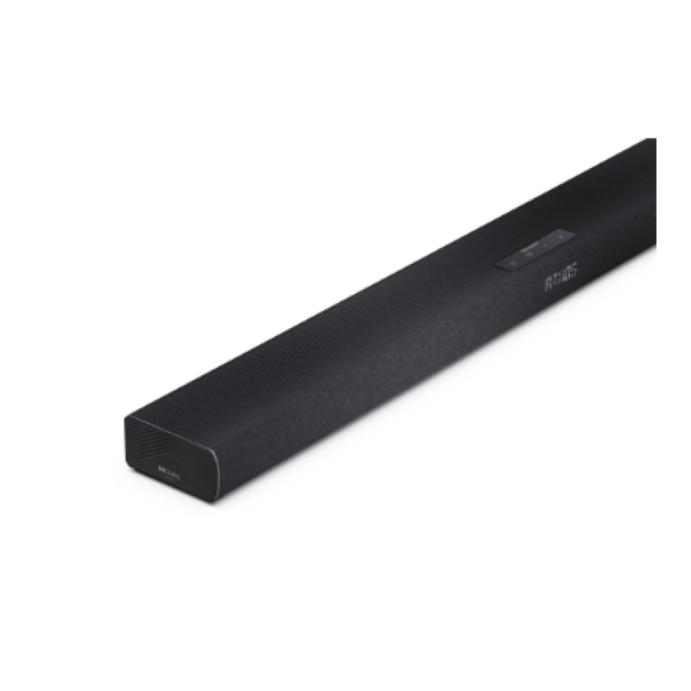 Sharp 2.1ch Ultra-slim Dolby Atmos/DTS Virtual: X Soundbar with Wireless Subwoofer , HT-SBW320 , 360 W , Bluetooth , Black , Wireless connection