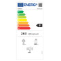 Gorenje , RK4161PS4 , Refrigerator , Energy efficiency class F , Free standing , Combi , Height 161.3 cm , Fridge net capacity 159 L , Freezer net capacity 71 L , 39 dB , Grey