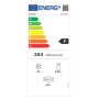 Gorenje , RK4161PS4 , Refrigerator , Energy efficiency class F , Free standing , Combi , Height 161.3 cm , Fridge net capacity 159 L , Freezer net capacity 71 L , 39 dB , Grey