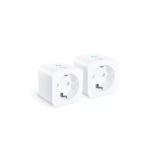 Philips Smart Smart Plug Matter Type F, Power Meter, 2-pack , White