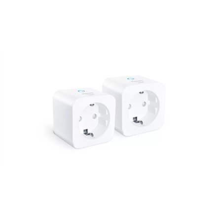 Philips Smart Smart Plug Matter Type F, Power Meter, 2-pack , White