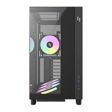 Gamemax Case , NEX C53 BK , ATX/BTF