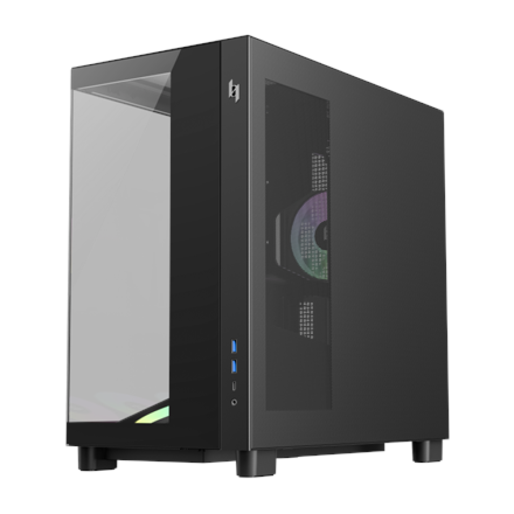Gamemax Case , NEX C53 BK , ATX/BTF