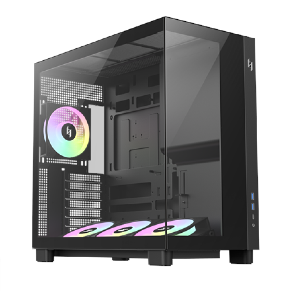 Gamemax Case , NEX C53 BK , ATX/BTF