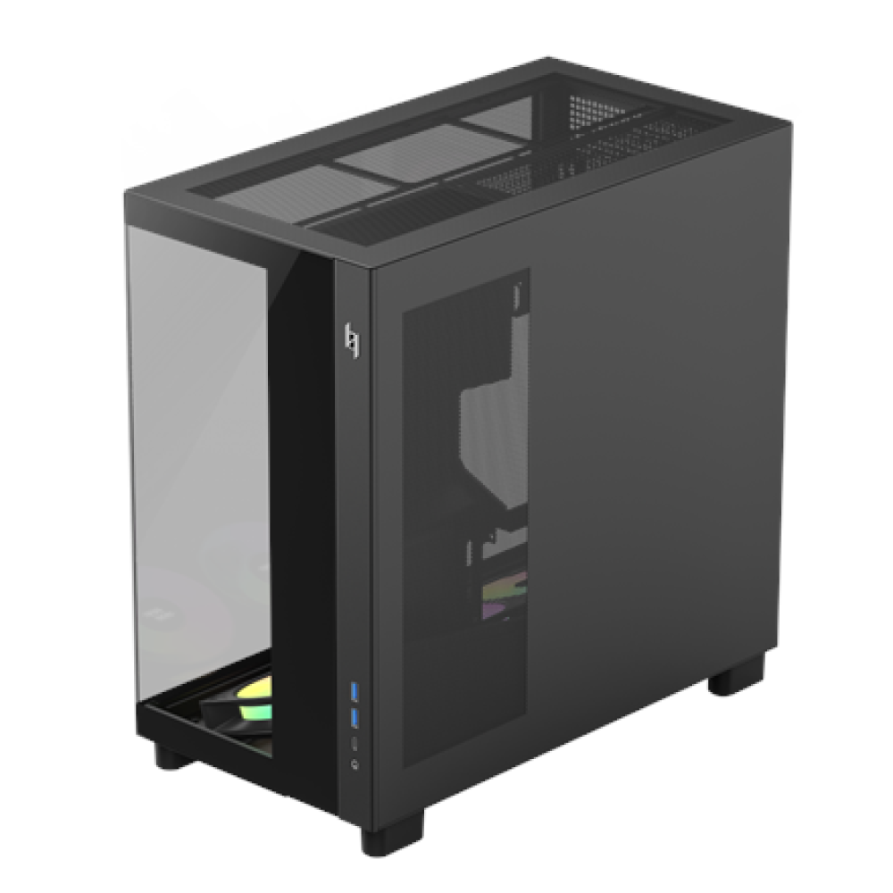 Gamemax Case , NEX C53 BK , ATX/BTF