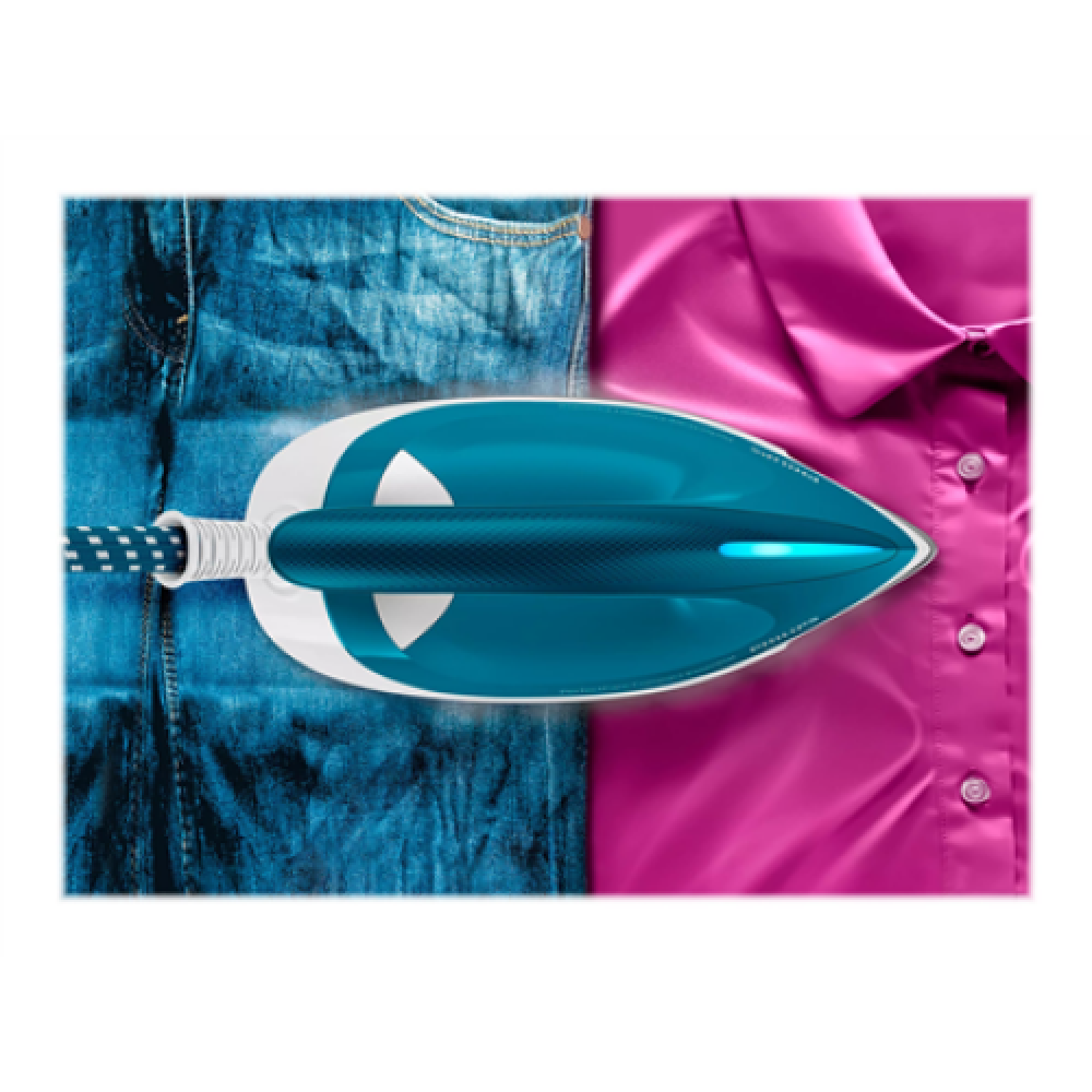 Philips , Steam Generator , GC6840/20 PerfectCare Compact Essential , 2400 W , 1.3 L , 6 bar , Auto power off , Vertical steam function , Calc-clean function , Blue/White