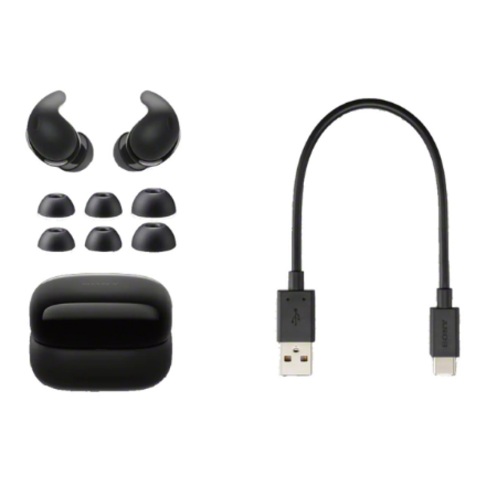 Sony Headphones , WF-LS910N LinkBuds Fit , Bluetooth , In-ear , Noise canceling , Wireless , Black