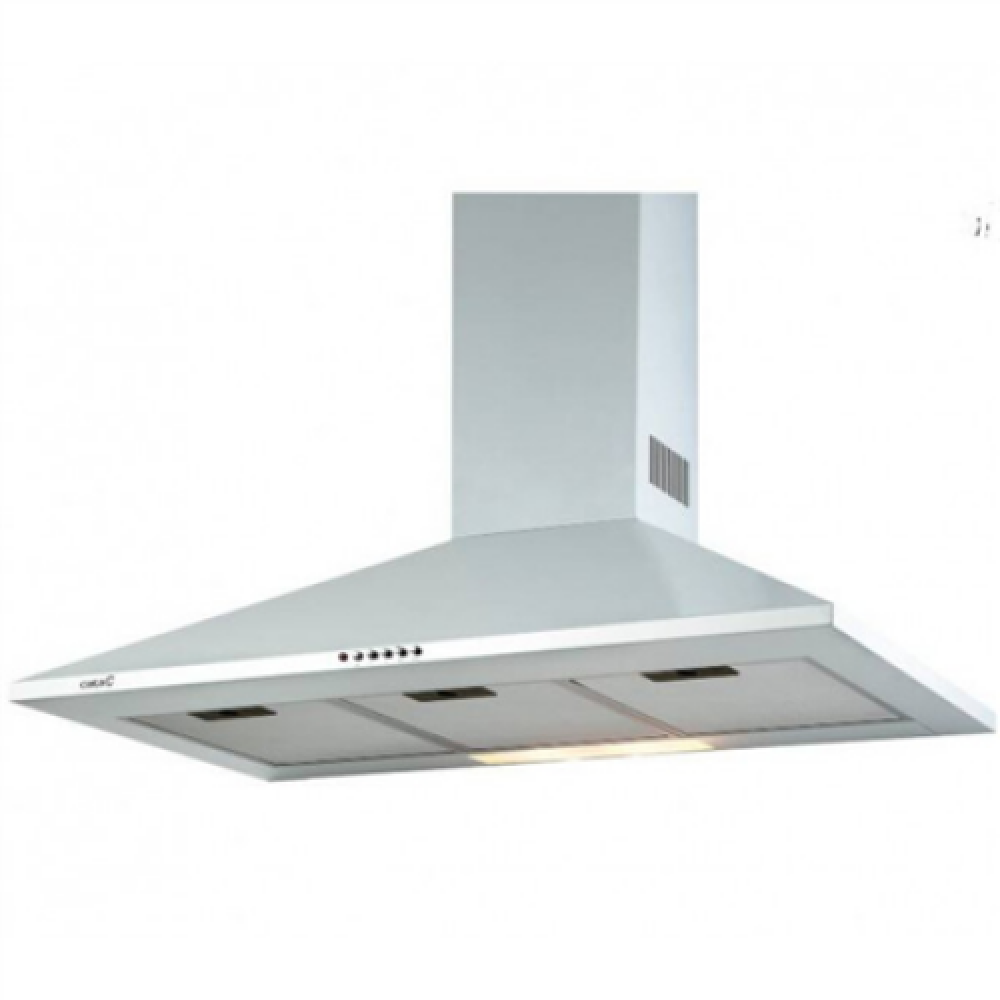 CATA Hood OMEGA 600 WH /L Wall mounted, Energy efficiency class C, Width 60 cm, 645 m³/h, Mechanical control, LED, White