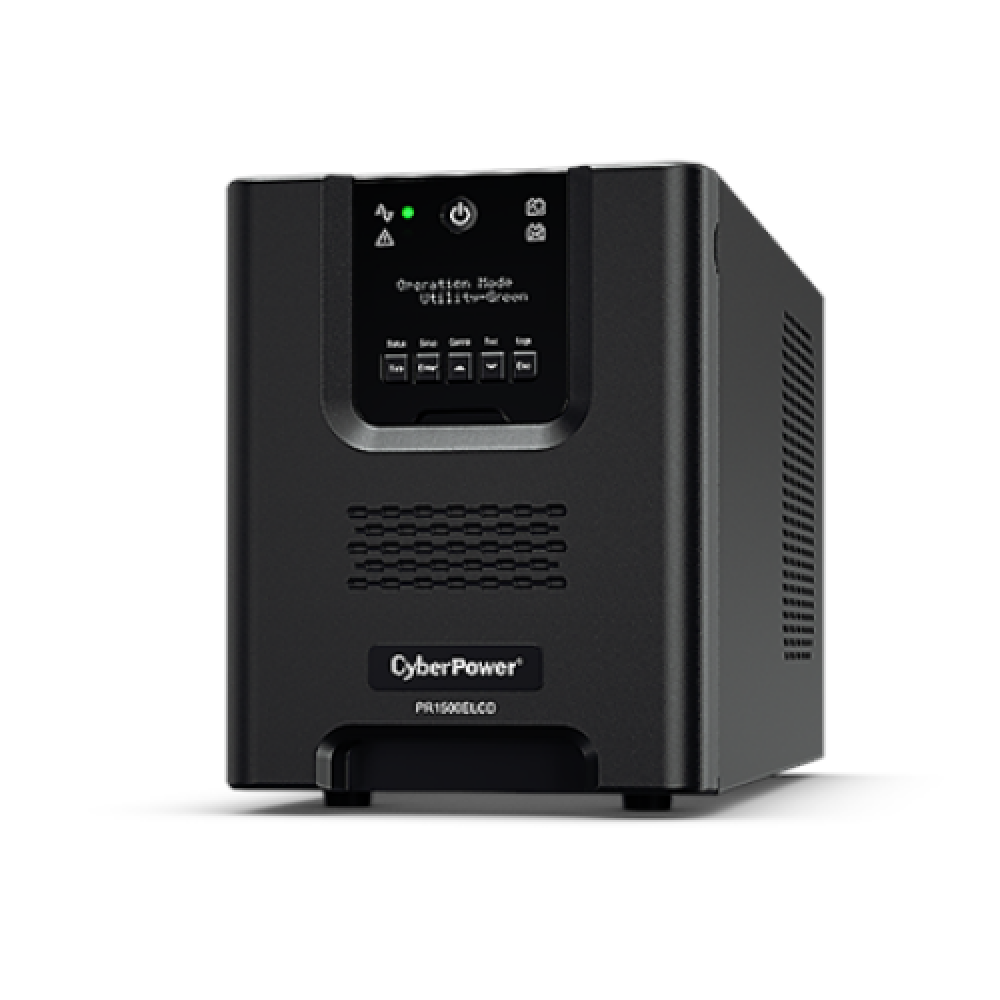 CyberPower Smart App UPS Systems PR1500ELCD 1500 VA, 1350 W