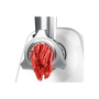 Bosch , Meat mincer SmartPower , MFW2510W , White , 350 W , Number of speeds 1 , 2 Discs: 3.8 and 8 mm; Sausage filler accessory.