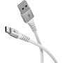 Goobay USB-C to USB-A Supersoft Textile Cable with Metal Plugs , 74531