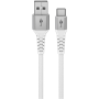 Goobay USB-C to USB-A Supersoft Textile Cable with Metal Plugs , 74531
