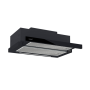 CATA Hood , TFH 6830 GBK , Telescopic , Energy efficiency class A+++ , Width 60 cm , 795 m³/h , Electronic , LED , Black Glass