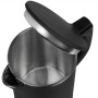 Tristar , Jug Kettle , WK-3404 , Electric , 2200 W , 1.5 L , Material jug - pastic stainless steel , 360° rotational base , Black