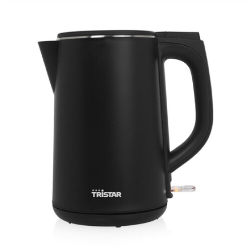 Tristar , Jug Kettle , WK-3404 , Electric , 2200 W , 1.5 L , Material jug - pastic stainless steel , 360° rotational base , Black