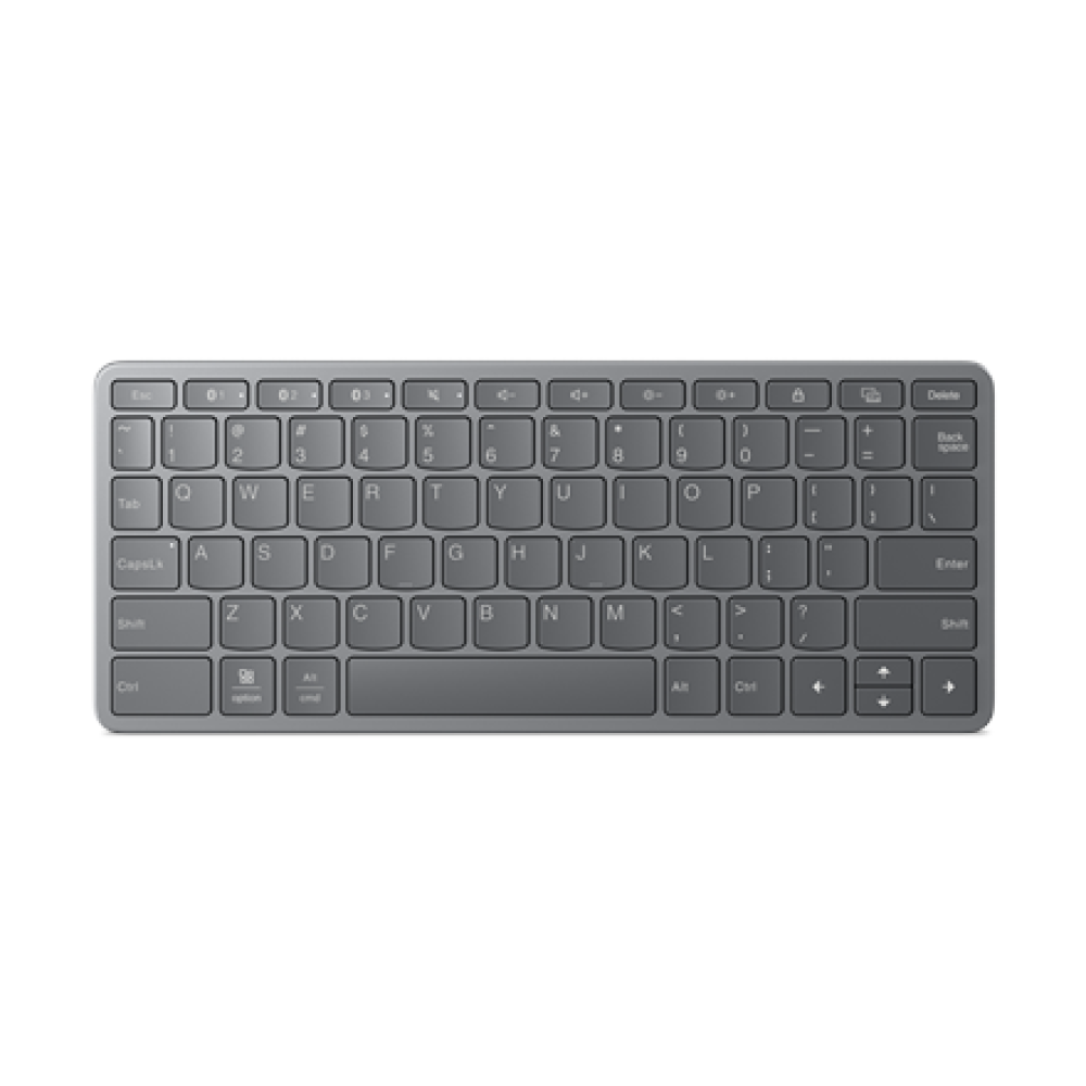 Lenovo Multi-Device Wireless Keyboard (US-ENG) , Keyboard , Wireless , English , USB-C/Bluetooth