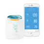 iHealth , Wrist Blood Pressure Monitor , BP7S , White , Blood pressure readings are stored on the secure, free, HIPAA compliant iHealth Cloud. Monitor blood pressure and pulse trends with intuitive charts and share data with your doctor in PDF or spreadsh