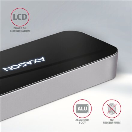 AXAGON SuperSpeed USB-C Combo 6in1 Hub , HMC-6H4A