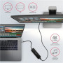 AXAGON SuperSpeed USB-C Combo 6in1 Hub , HMC-6H4A