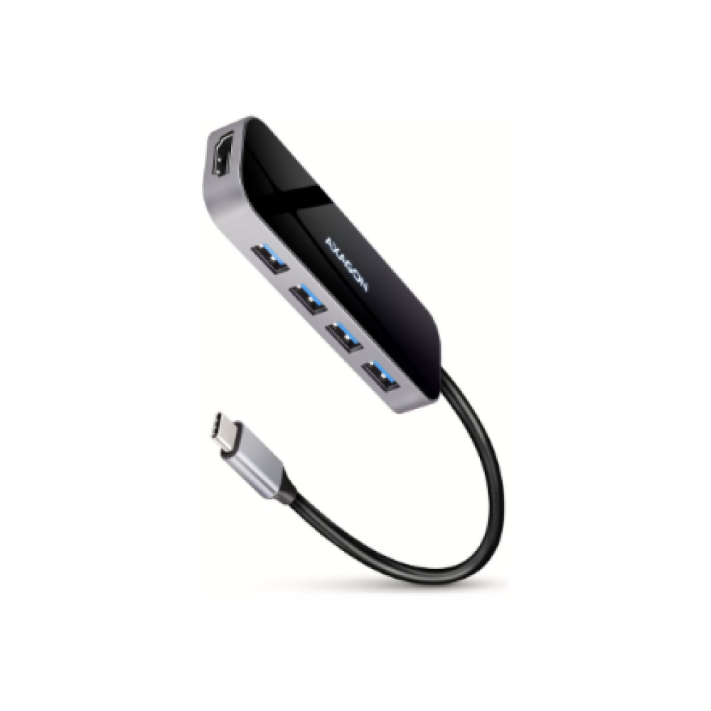 AXAGON SuperSpeed USB-C Combo 6in1 Hub , HMC-6H4A