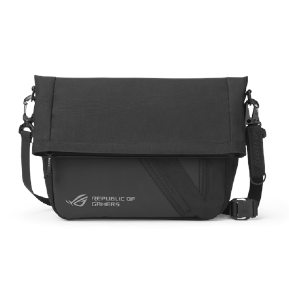 Asus ROG Archer Messenger BC2000 , Fits up to size 14 , Bag , Black/Gray , Shoulder strap , Waterproof