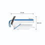 Polti , Steamer , PLEU0271 Vaporella Vertical Styler GSM50B , Handheld , 800 W , 0.085 L , 16 g/min