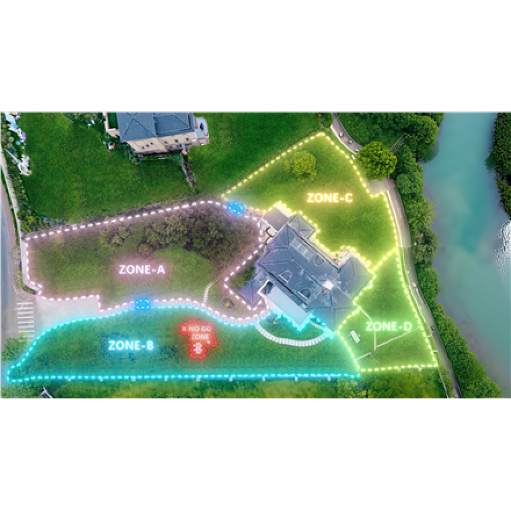 AIRSEEKERS LIMITED , Tron MAX 300° AI Vision Mulching Mower, 3600m², Ai Vision + NRTK