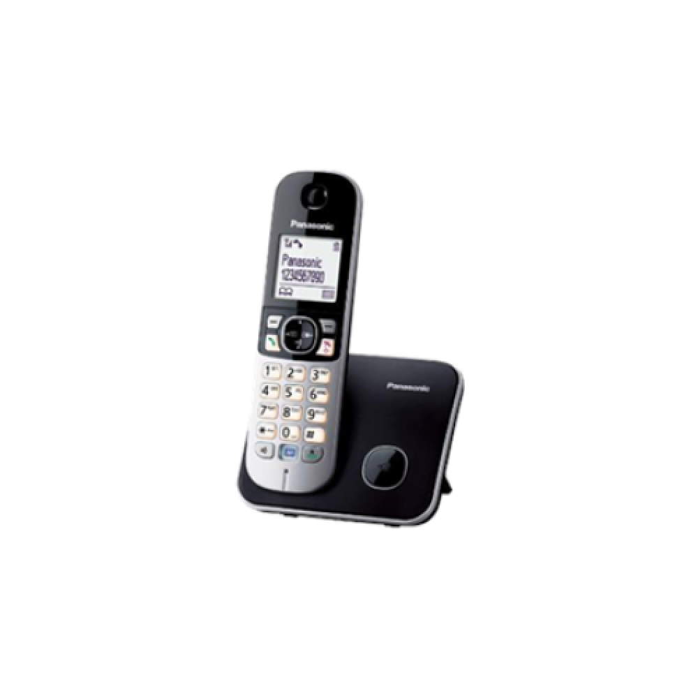Panasonic , Cordless , KX-TG6811FXB , Built-in display , Caller ID , Black , Conference call , Phonebook capacity 120 entries , Speakerphone , Wireless connection