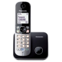 Panasonic , Cordless , KX-TG6811FXB , Built-in display , Caller ID , Black , Conference call , Phonebook capacity 120 entries , Speakerphone , Wireless connection