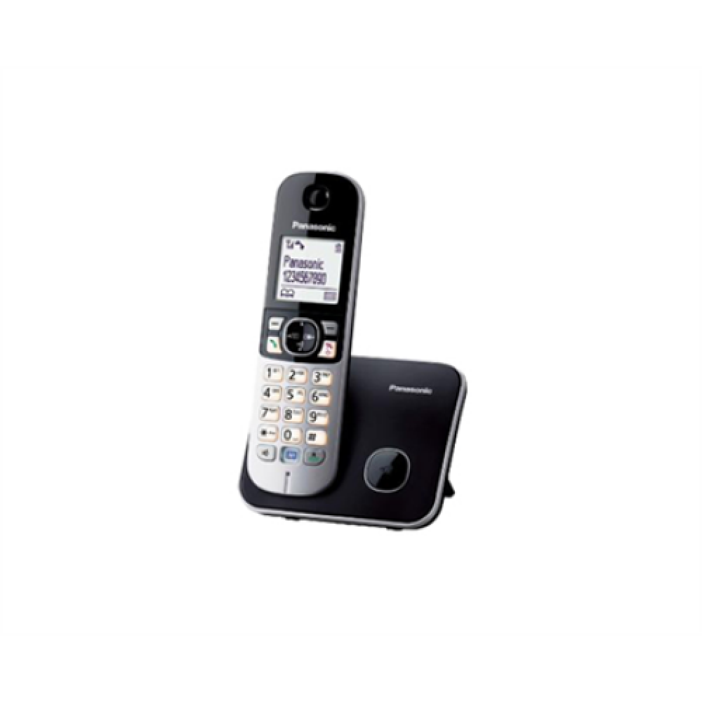 Panasonic , Cordless , KX-TG6811FXB , Built-in display , Caller ID , Black , Conference call , Phonebook capacity 120 entries , Speakerphone , Wireless connection