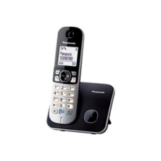 Panasonic , Cordless , KX-TG6811FXB , Built-in display , Caller ID , Black , Conference call , Phonebook capacity 120 entries , Speakerphone , Wireless connection