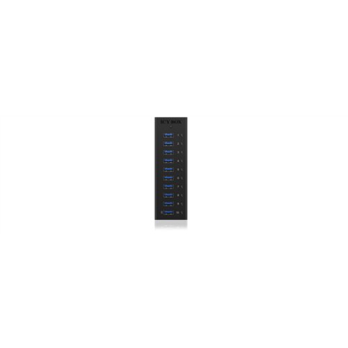 Raidsonic , 10 port USB 3.0 Hub , Icy Box IB-AC6110