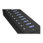 Raidsonic , 10 port USB 3.0 Hub , Icy Box IB-AC6110