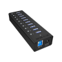 Raidsonic , 10 port USB 3.0 Hub , Icy Box IB-AC6110
