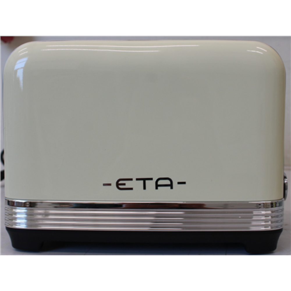 SALE OUT. ETA ETA916690040 STORIO Toaster, Power 930 W, 2 slots, Stainless steel, Beige , ETA , Storio Toaster , ETA916690040 , Power 930 W , Housing material Stainless steel , Beige , DAMAGED PACKAGING, DEMO