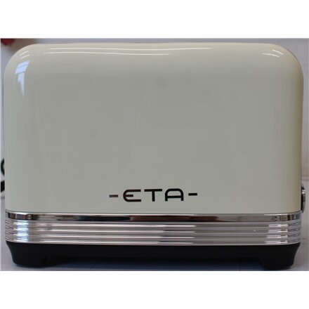 SALE OUT. ETA ETA916690040 STORIO Toaster, Power 930 W, 2 slots, Stainless steel, Beige , Storio Toaster , ETA916690040 , Power 930 W , Housing material Stainless steel , Beige , DAMAGED PACKAGING, DEMO