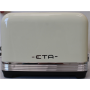 SALE OUT. ETA ETA916690040 STORIO Toaster, Power 930 W, 2 slots, Stainless steel, Beige , ETA , Storio Toaster , ETA916690040 , Power 930 W , Housing material Stainless steel , Beige , DAMAGED PACKAGING, DEMO