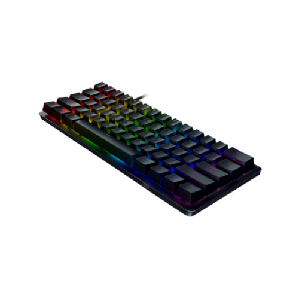 Razer Optical Gaming Keyboard Huntsman Mini 60% Gaming keyboard RGB LED light US Wired USB-C Black Analog Switch