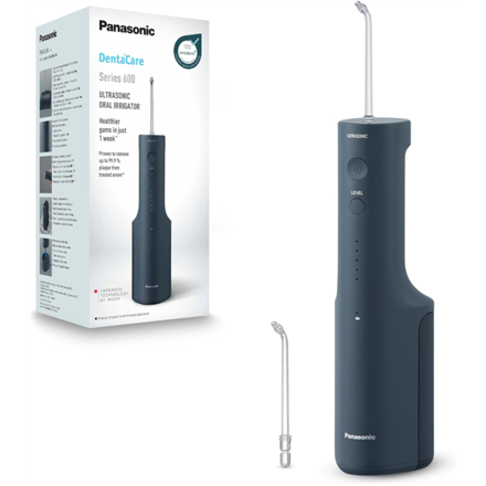 Panasonic Oral Irrigator , EW-DJ66-A303 , 200 ml , Number of heads 2 , Black