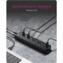 Raidsonic , 20-in-1 USB HUB with power supply, on/off button and mounting brackets , IB-HUB1720-U3