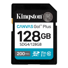 Kingston , Canvas Go! Plus , 128 GB , SD , Flash memory class Class 10, UHS-I, U3, V30