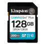 Kingston , Canvas Go! Plus , 128 GB , SD , Flash memory class Class 10, UHS-I, U3, V30