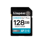 Kingston , Canvas Go! Plus , 128 GB , SD , Flash memory class Class 10, UHS-I, U3, V30